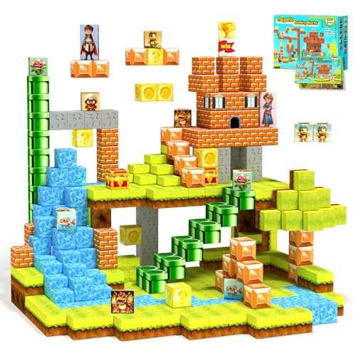 Magnetic STEM Sensory Building Blocks for Kids