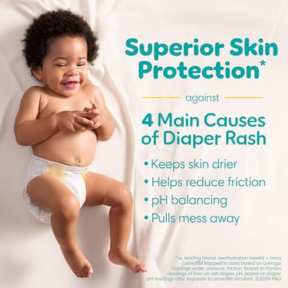 168 Count Pampers Swaddlers Size 3 Diapers