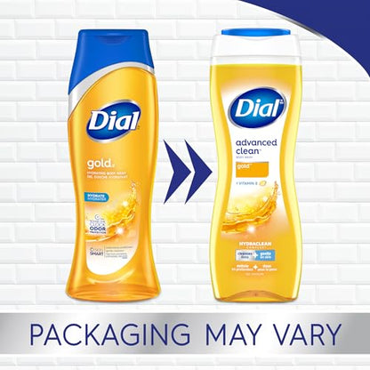 Dial Advanced Clean Body Wash 16 fl oz Pack 4