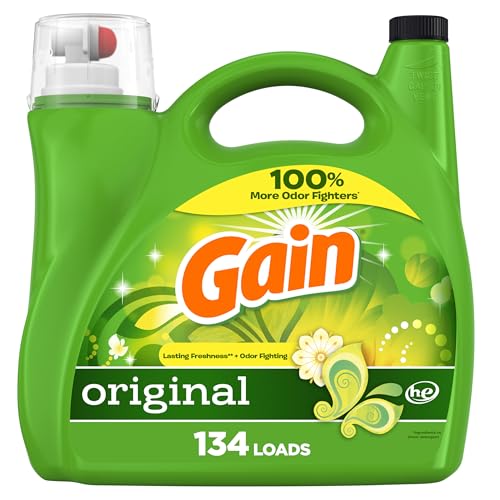 194 fl oz Gain Liquid Laundry Detergent, 134 Loads