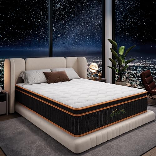 Queen 10-Inch Hybrid Memory Foam Mattress
