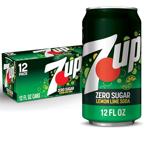 36 Pack 7UP Zero Sugar Soda 12 Oz Cans