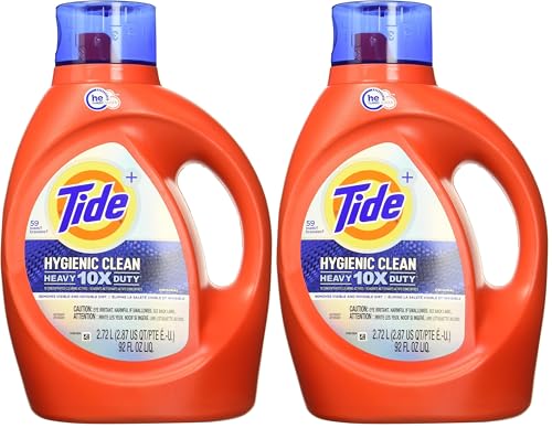 2 Pack Tide Hygienic Clean Liquid Laundry Detergent