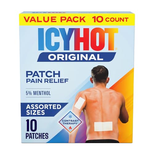 10 Count Icy Hot Pain Relief Patch Variety Pack