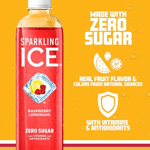 UPDATE: DEAD ❗ Sparkling Ice, Raspberry Lemonade Sparkling Water, Zero Sugar Flavored Water, with Vitamins and Antioxidants, Low Calorie Beverage, 17 fl oz Bottles (Pack of 12)