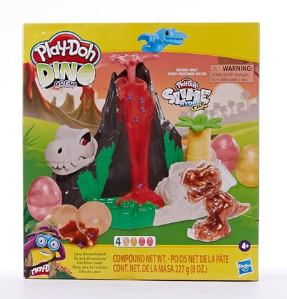 Play-Doh Dino Crew Volcano Playset with Slime