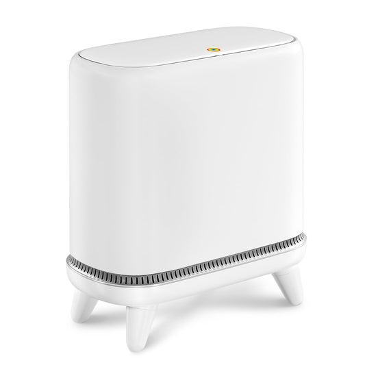 3.2 Gallon Bathroom Trash Can with Lid