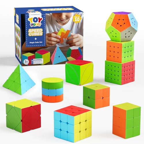 10 Pack Speed Cube Puzzle Set