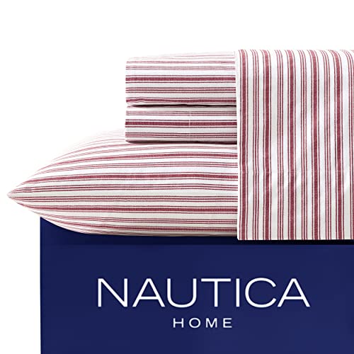 Nautica Cooling Cotton Percale Twin XL Sheet Set