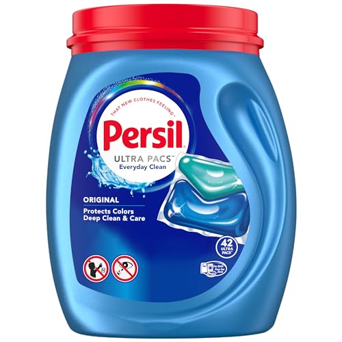 Persil Ultra Pacs Original Everyday Clean Laundry Detergent, 42 count