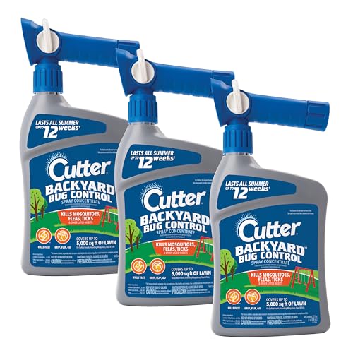3 Pack Backyard Bug Control Spray Concentrate 32 Oz