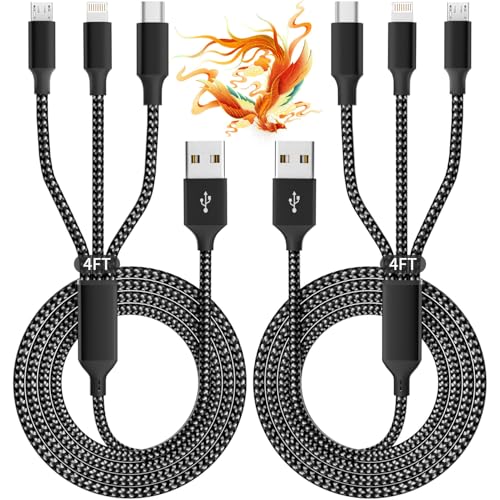2 Pack IDISON Multi Charging Cable