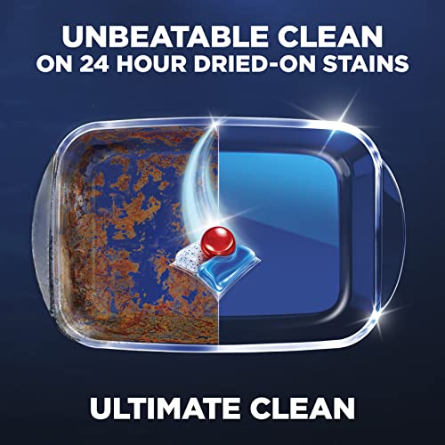 FINISH - Quantum - 22ct - Dishwasher Detergent - Powerball - Ultimate Clean & Shine - Dishwashing Tablets - Dish Tabs