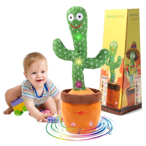 120 Songs Dancing Talking Cactus Toy for Kids