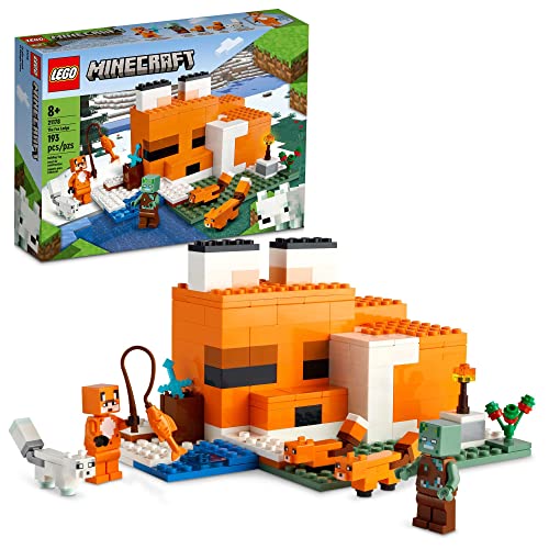 LEGO Minecraft Fox Lodge House Building Set 21178