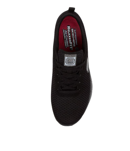 Skechers Women's Ghenter Bronaugh Work Shoe, Black, 10