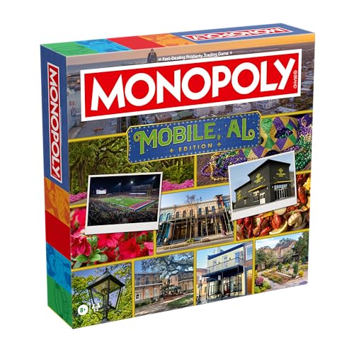 Monopoly Mobile Alabama Edition Family Board Game