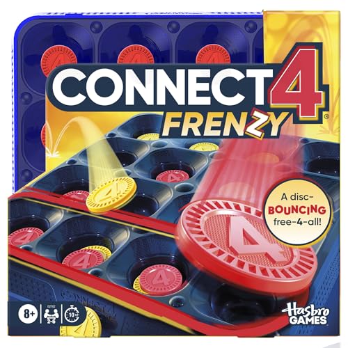 Hasbro Gaming Connect 4 Frenzy Bounce Disc Game