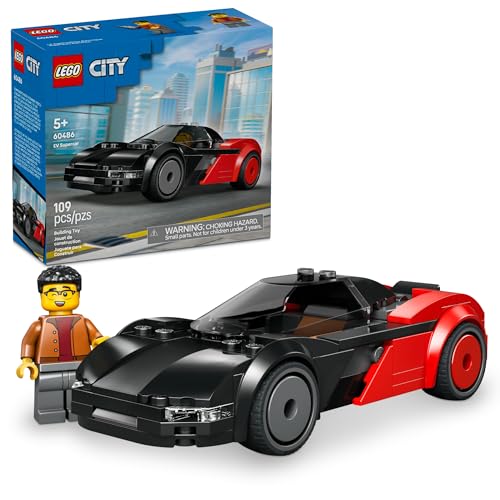 LEGO City EV Supercar Building Toy Car Set