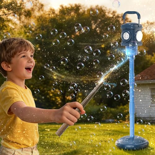 Remote Control LED Automatic Bubble Machine Toy