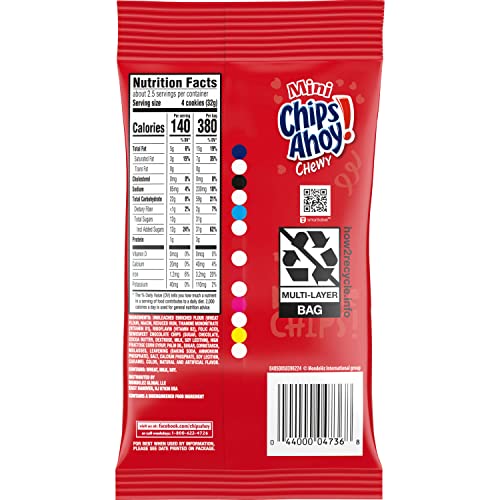 12 Pack Chips Ahoy! Mini Chewy Cookies