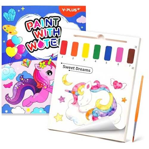 Water Reveal Paint with Water Unicorn Activity Book