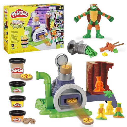 Play-Doh TMNT Pizza Playset with Mikey Figure