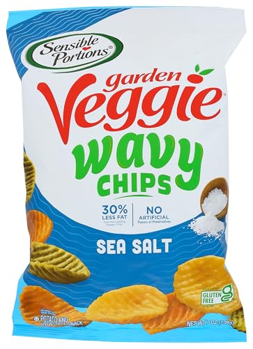 7 Oz Sensible Portions Garden Veggie Wavy Chips