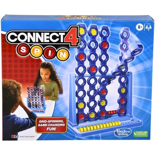 Hasbro Gaming Connect 4 Spin Strategy Board Game