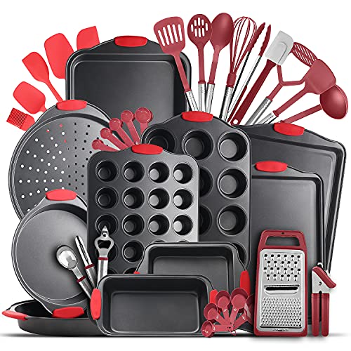 39 Piece Nonstick Bakeware Set with Baking Pans
