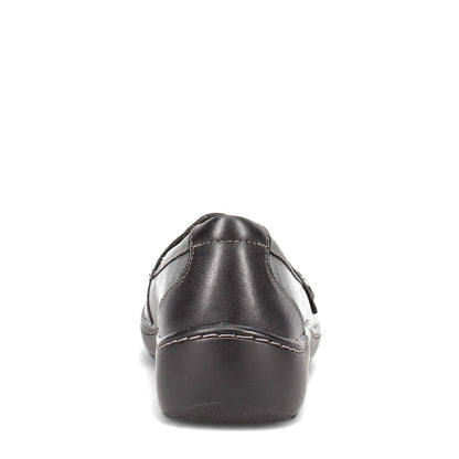 Clarks Women's Black Leather Cora Daisy Loafers