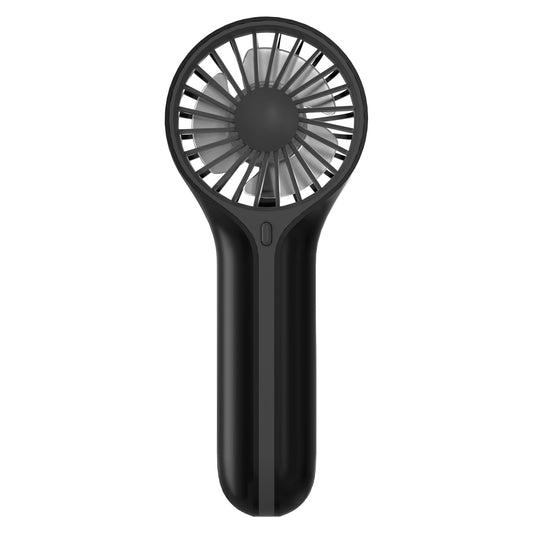 BDXXJ Mini Personal Fan Handheld, Small Portable Handheld Fan, Battery Operated, USB Rechargeable Face Makeup Lashes Desk Fan with Base, for Kids, Girls, Women, Men, Indoor, Outdoor Travelling, Black