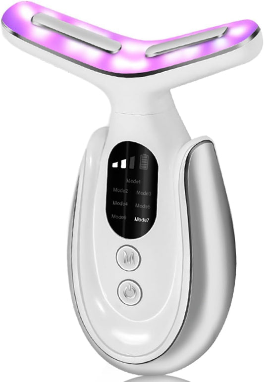 7-in-1 Portable Facial Massager for Neck and Face