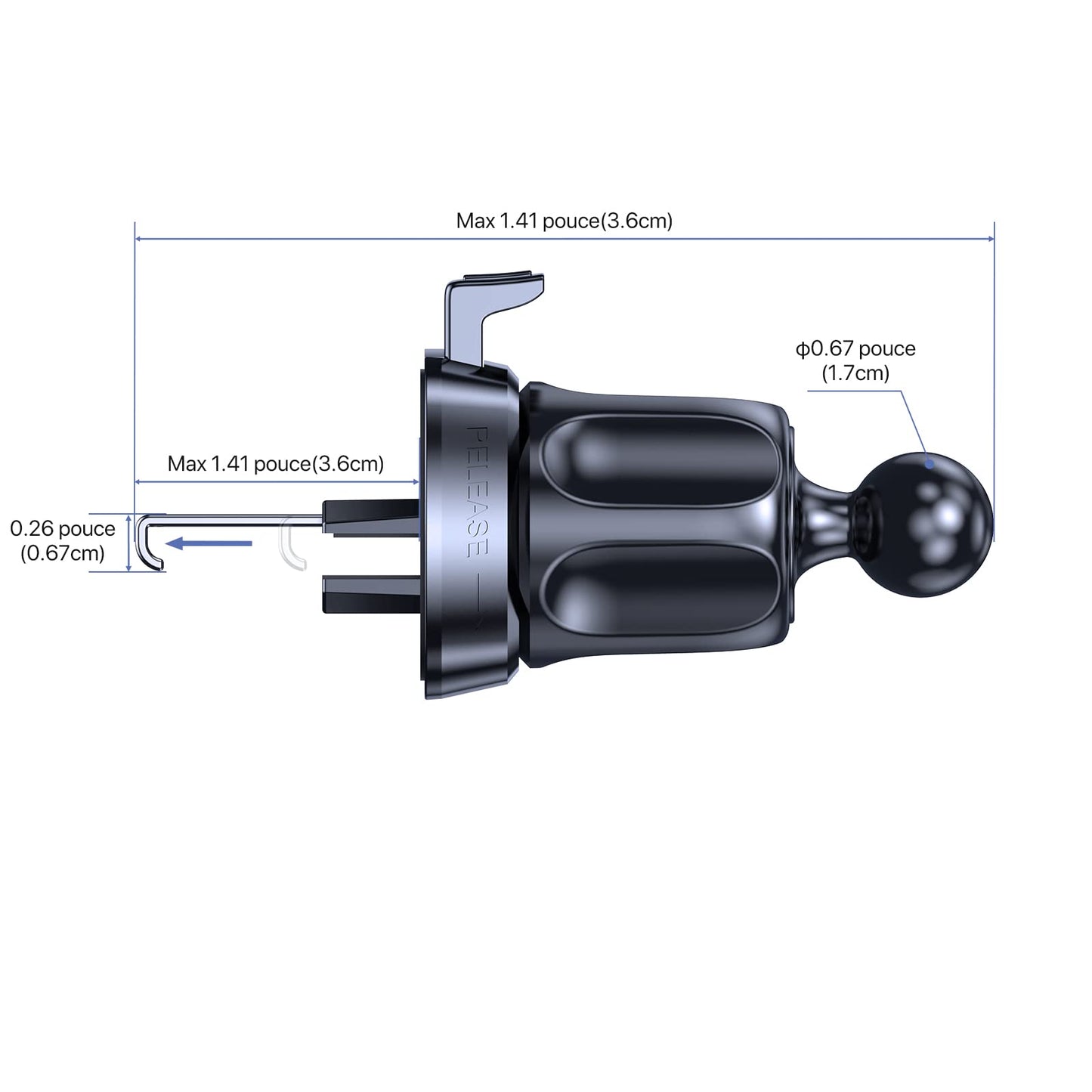 3-in-1 Car Phone Holder by Miracase