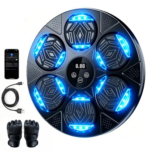 Music Boxing Wall Mount Machine with Bluetooth Trainer