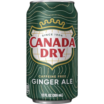 Canada Dry Ginger Ale, 12 Pack Cans