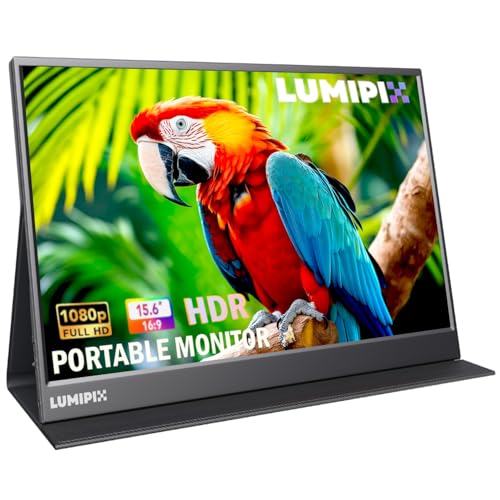 15.6 Inch Portable 1080P IPS Monitor USB-C HDMI