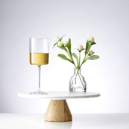 2 Pack JoyJolt Elegant Wine Glass Set