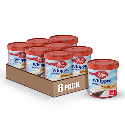 8 Pack Betty Crocker Whipped Cream Frosting, OU-D