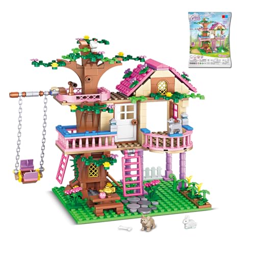 504PCS Tree House Building Kit STEM Construction Toys