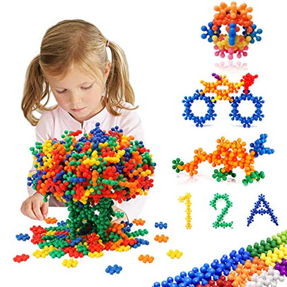 XIZIGOIT 200PCS Kids Building Block Birthday Christmas Toys Gifts for Boys Girls Aged 4+ Children Toddler Mini Portable Toys 5 6 7 8 9 10 11 Years Old Educational Kids Toys