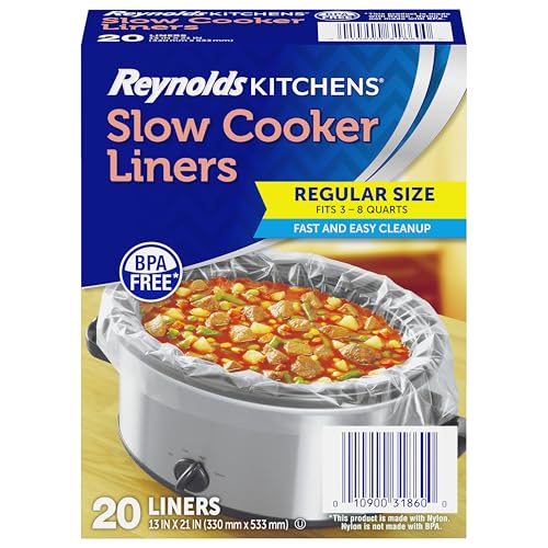 20 Count Reynolds Slow Cooker Liners (3-8 Quart)