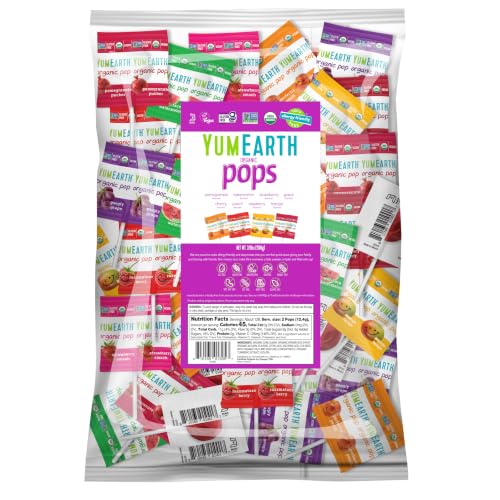 250 Count YumEarth Organic Vitamin C Lollipops (Kof-K)