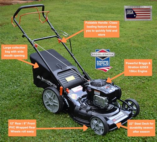 Yard Force Self-Propelled 22” Lawn Mower