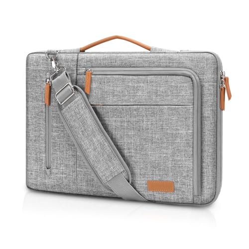 MOSISO 15.6 Inch Laptop Shoulder Bag with Pockets