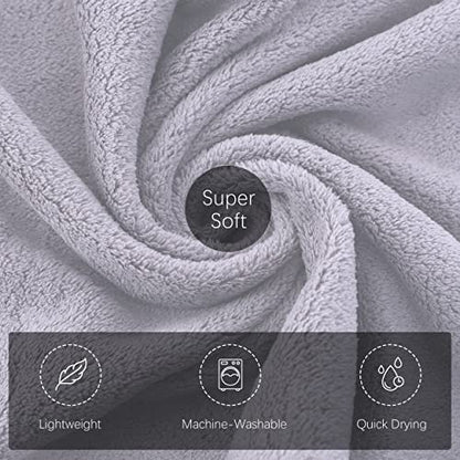 TENSTARS Quick Drying Microfiber Bath Towels - 2 Pack