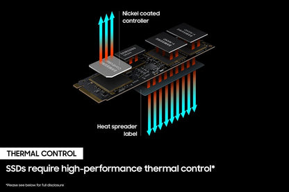SAMSUNG 980 PRO Heatsink SSD 2TB, NVMe M.2, Speeds Up To 7,000MB/s Best for PlayStation® 5 (PS5 SSD) Console Expansion MZ-V8P2T0CW