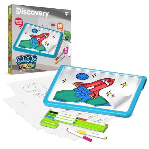 Discovery Glow Tracing Light-Up Art Tablet Set