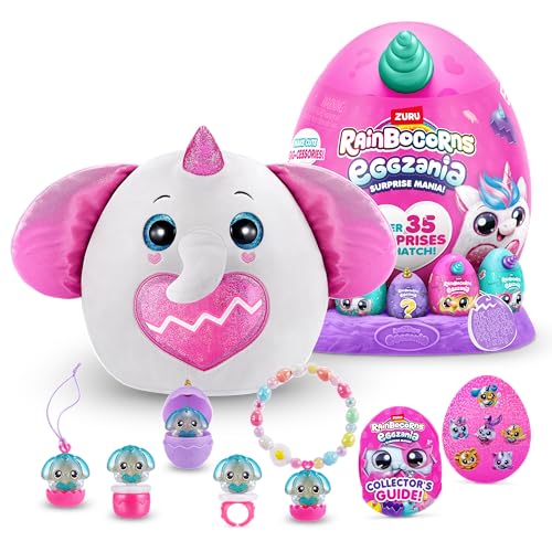 Rainbocorns Eggzania Surprise Plush Toy Egg Set