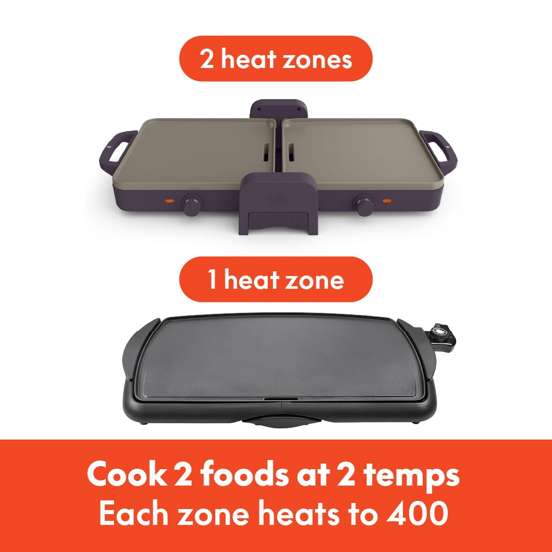 10"x20" Dual Temp Griddle by BELLA